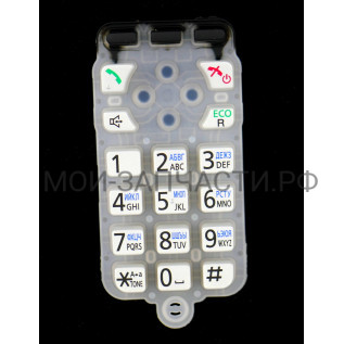 PNJK1072W Клавиатура трубки радиотелефона Panasonic KX-TG6511RUB