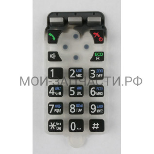 PNJK1107S Клавиатура трубки радиотелефона Panasonic KX-TGA806RUB
