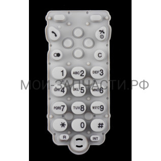 PQSX10310W Клавиатура трубки радиотелефона Panasonic KX-TG1106RUS